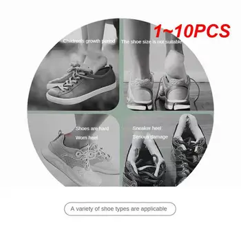 1-10 шт. компл. Стелек для обуви, накладных пяточных накладок для спортивной обуви, регулируемого размера, противоизносных накладок для ног, защитной стельки для пятки сзади Изображение