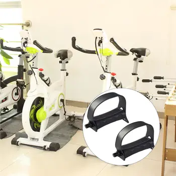 1 пара педалей для фитнеса, оборудование для бодибилдинга, Обновленная фурнитура, принадлежности для спортзала, замененная деталь, велосипедные педали 1 2 Изображение