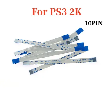 100шт Ленточный гибкий кабель выключателя питания для PS3 Slim 2K для сброса питания Гибкий плоский ленточный кабель 10Pin Изображение