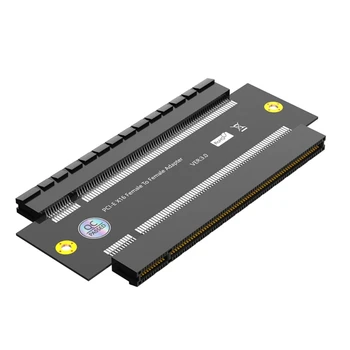 16FB PCIExpress 16x Разъем для подключения PCIE 16X Кабель-удлинитель для видеокарты Изображение