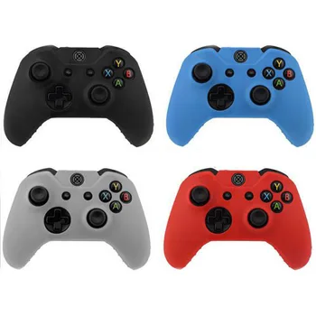 4 цвета силиконового мягкого геймпада, чехол для джойстика для Microsoft Xbox One, Защитная оболочка для корпуса контроллера Изображение
