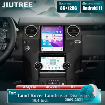 Android 11 Автомобильное Радио Carplay Для Land Rover Landrover Discovery 4 LR4 2009-2021 Мультимедийное Стерео Головное Устройство GPS Навигация Изображение