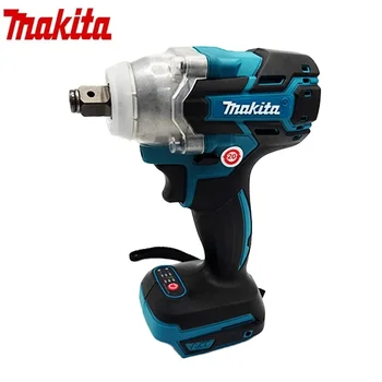 Makita 18V DTW600 Wrench Cordless гайковерт аккумуляторный Electric Wrench Drill Lithium Professional Power Tools Body Only Изображение