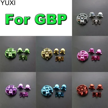 YUXI 1 комплект для Gameboy Pocket Включение Выключение питания в направлении GBP A B D колодки Замена набора ключевых кнопок Изображение