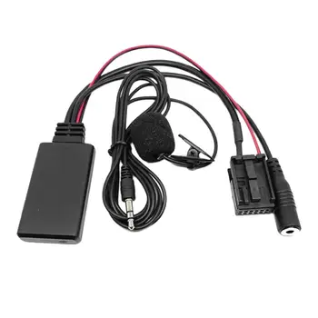 Автомобильный кабель-адаптер AUX Bluetooth 5.0 с микрофоном-12 В 12-контактный разъем громкой связи Изображение