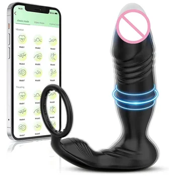 Беспроводной пульт дистанционного управления Love Man Кольца со смартфоном для женщин Дистанционные насадки для мужчин Вибратор для мастурбации Изображение