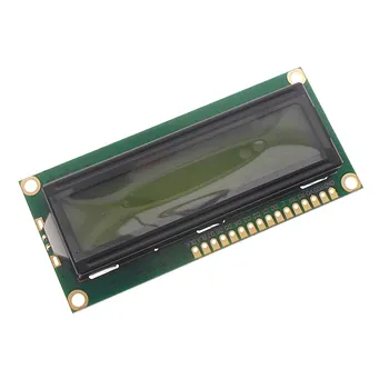 Дисплей LCD1602 1602A жидкокристаллический ЖК-экран синий/желто-зеленый шрифт 5V white с подсветкой Плата адаптера I2C Изображение