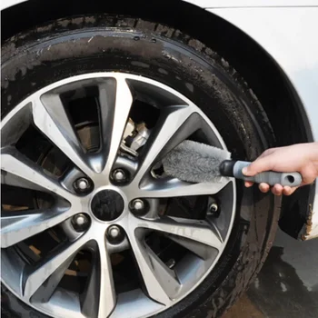 Для автомобиля Mini Cooper Countryman clubman Ступица колеса автомобиля, обод шины, щетка для мытья, пылеуловитель, чистящий инструмент для АВТО Изображение