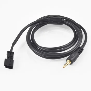 Запчасти для автомобильной Аудиосистемы AUX Вход 3,5 мм Кабель-Адаптер AUX MP3 Для BMW E39 E46 E53 3pin кабели Изображение