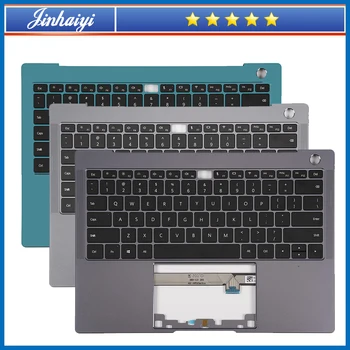 Клавиатура в виде ракушки для Huawei Matebook X Pro MACH MACHC MACHR верхняя крышка корпуса Клавиатура для упора для рук Изображение