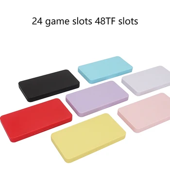 Коробка с силиконовой подкладкой с магнитным жестким корпусом, футляр для хранения игровых карт Switch 24, симпатичный футляр для аксессуаров Switch OLED Изображение