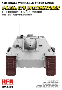 [Модель Ryefield] RFM RM-5024 1: 35 Работоспособные гусеничные тяги для Jagdpanther Изображение