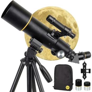 Монокулярный Телескоп Высокой Четкости, Астрономический Трансграничный Продукт, Астрономический Профессиональный Телефонный Адаптер Ночного Видения Изображение