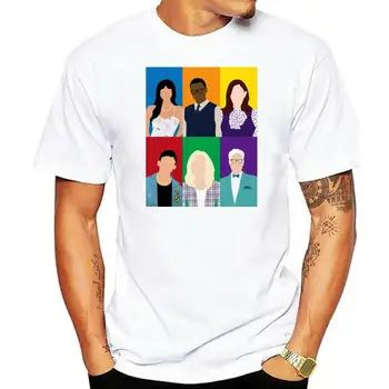 Мужская футболка, футболка The Good Place, женская футболка, мужская хлопковая футболка, футболки с аниме, уличная одежда в стиле Харадзюку Изображение