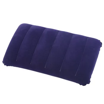 Надувная подушка для кемпинга на открытом воздухе из ПВХ, Портативный подголовник для путешествий, подушка для поддержки подбородка, Офисная подушка для отдыха, подушка для шеи, Походная подушка Изображение