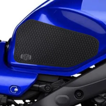 Новинка для Yamaha XSR 900 XSR900 2022 2023, Мотоциклетные резиновые накладки на бак, защитные наклейки, наклейка на колено, Топливная накладка Изображение