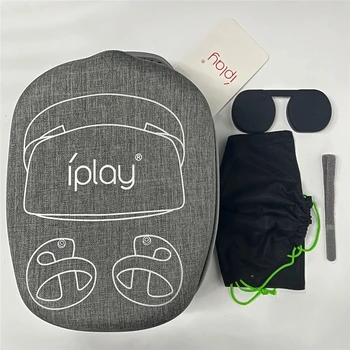 Обновленные аксессуары виртуальной реальности для PS VR2 портативная сумка для хранения на молнии с защитной крышкой объектива + сумка для хранения EVA protection hard bag Изображение