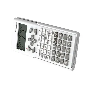 Портативный научный калькулятор 12-значный Широкоэкранный многофункциональный инструмент для экзамена Изображение