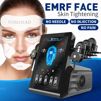 Профессиональная Электростимуляция лица Emrf, Машина для лифтинга лица Ems RF, Массажер для лица PEFACE Sculpt Изображение