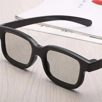 Универсальные очки для 3D-фильмов в АБС-оправе унисекс Стерео без вспышки для кинотеатров с 3D-ТВ Изображение