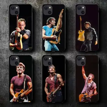 Чехол Для телефона Bruce Singer Springsteen Для iPhone 11 12 Mini 13 14 Pro XS Max X 8 7 6s Plus SE XR Shell Изображение